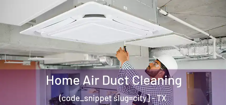  Home Air Duct Cleaning (code_snippet slug=city] - TX